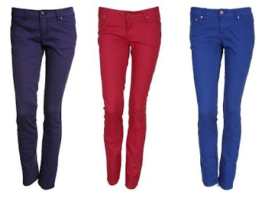 Colored Skinny Jeans For Girls