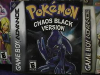 Pokemon Chaos Black Gameboy