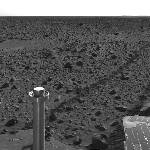 On Jan. 4, 2004, the Spirit Mars Exploration Rover landed on Mars