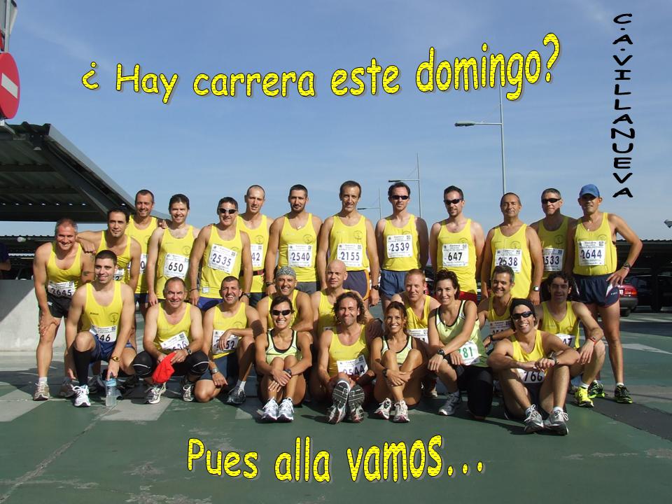 CALENDARIO DE CARRERAS DEL C.A.VILLANUEVA