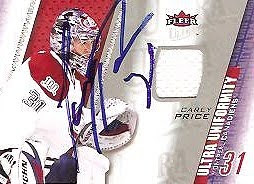 Carey Price Autograph