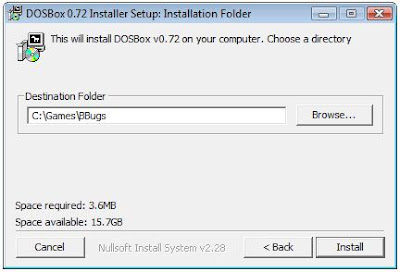 Dosbox installer