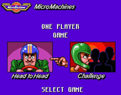 Micro Machines game screenshot