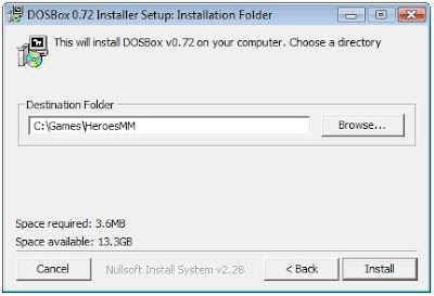 Installing Dosbox
