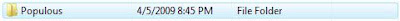 Windows Vista folder