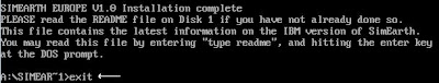 Exiting Dosbox