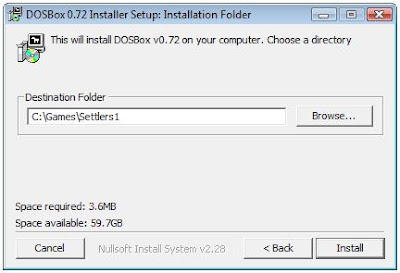 Installing Dosbox