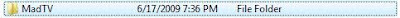 Mad TV Windows folder