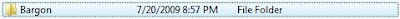 Bargon game folder