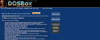 Dosbox homepage