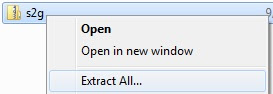 Extracting the Settlers 2 zip