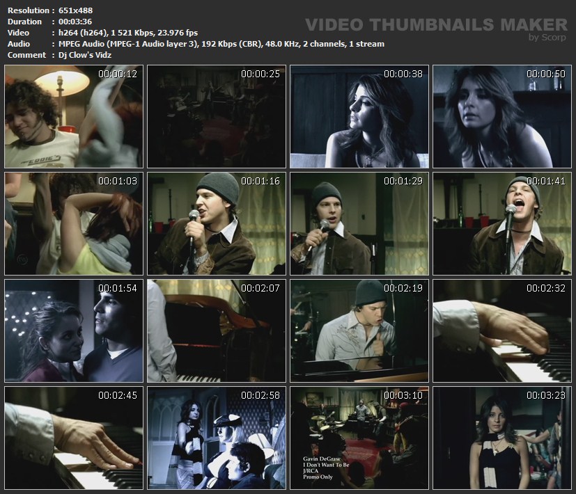 Gavin Degraw I Dont Want To Be Download