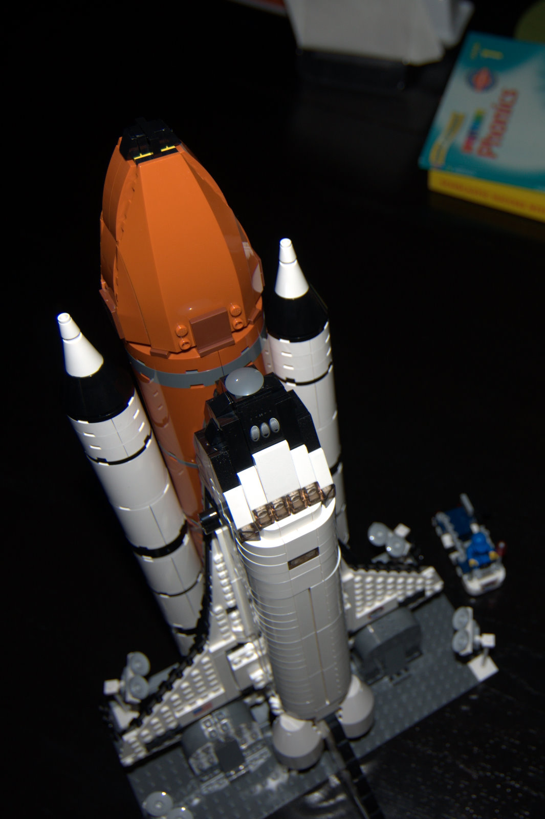 lego space shuttle lights
