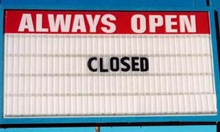open closed
