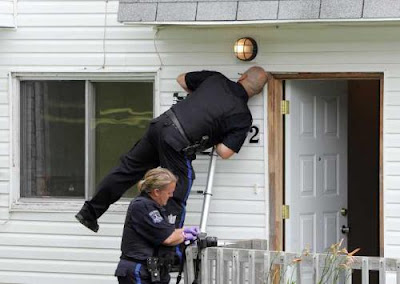 police bullethole
