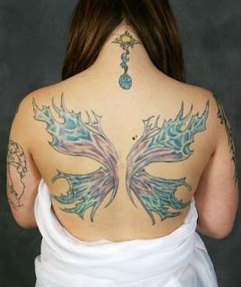 angel wing tattoos
