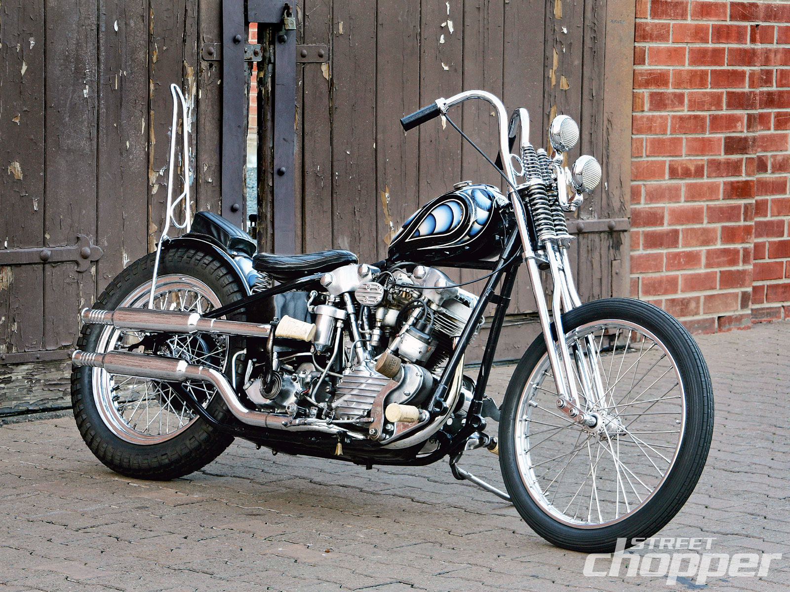 Nostalgia on Wheels Joe's 1947 Knucklehead Custom Street Chopper
