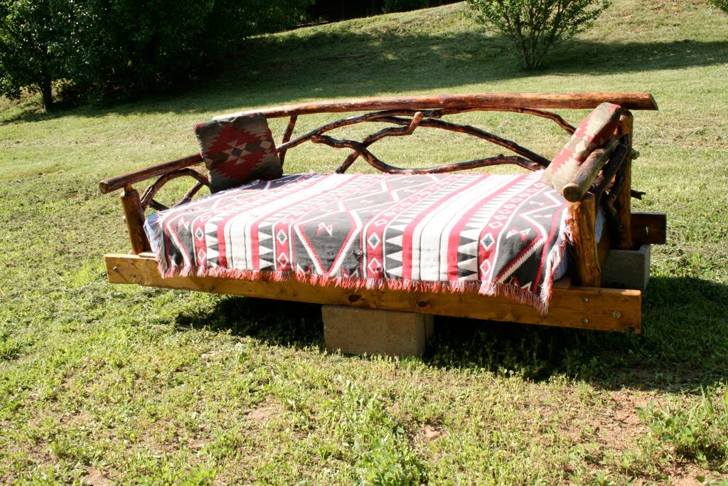 TWIN SIZED DAY BED SWING T.A. Shaw & Sons Woodworks