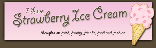 I Love Strawberry Ice Cream