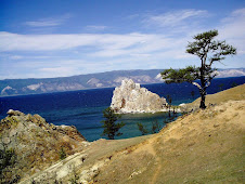Apercu du Baikal depuis Khuzir
