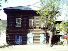 Maison de bois à Irkutsk