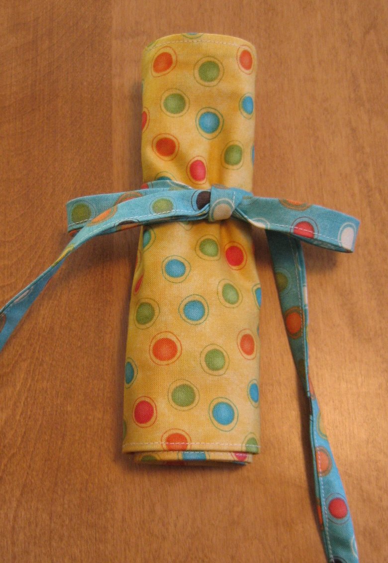 Hooked on Needles Crochet Needle Roll a Christmas Gift for my Sister