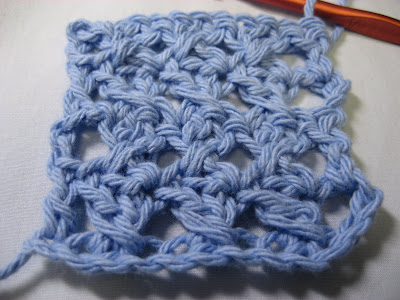 Crossed Double Crochet