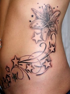 pictures of hawaiian flower tattoos