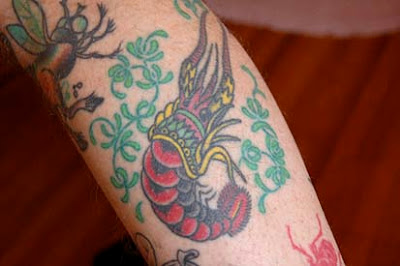image of Shrimp tattoo