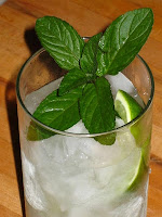 Mojito and fresh mint photo