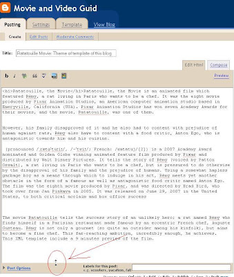 Blogger post editor window expanded (elongated) Blogger post editor window expanded (elongated)