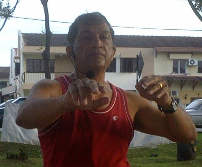 K. Pathmanathan, aerobic exercise instructor K. Pathmanathan, aerobic exercise instructor
