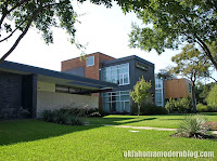 Modern homes in the Kessler Woods area of Dallas