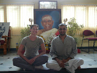 Me and Sharath, the teacher