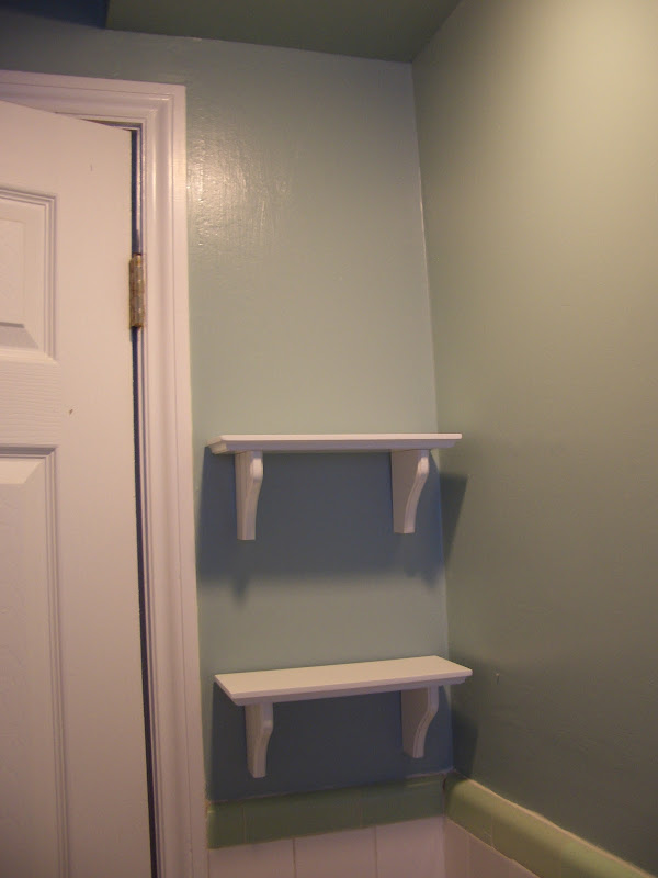 Step2: I then added a diffuser to the top shelf from Target title=