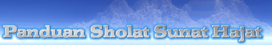 panduan sholat sunat hajat