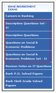 Bank of India PO Descriptive Sample Papers