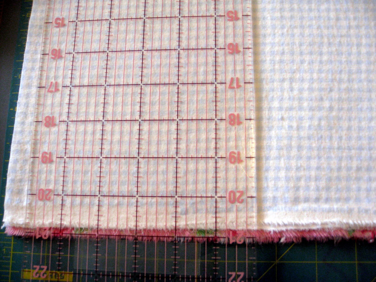 Use the Loot tutorial swaddling blanket