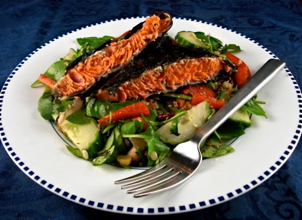 Spicy Salmon Nori Wraps  Wild Planet Foods recipe
