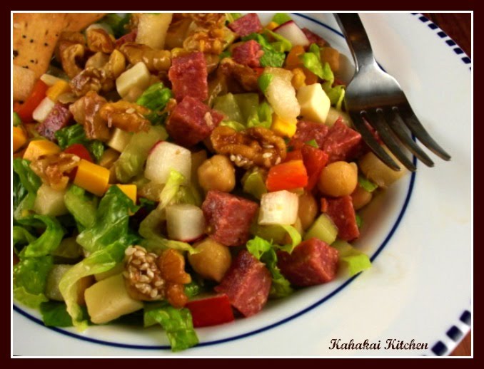 Kahakai Kitchen: Fall-Inspired Chop Salad with Maple-Mustard