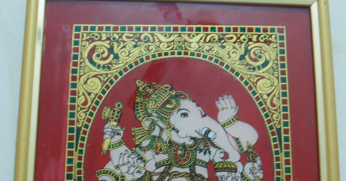 Easy Crafts Explore your creativity Tanjore glass painting