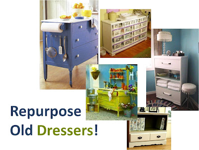 Divine Consign: Repurposing Old Furniture - DRESSERS!