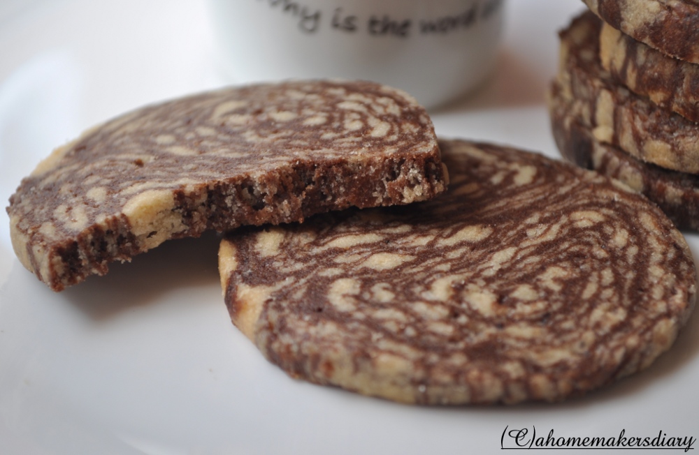 Peanut Butter N’ Chocolate Marble Cookies A Homemaker's Diary