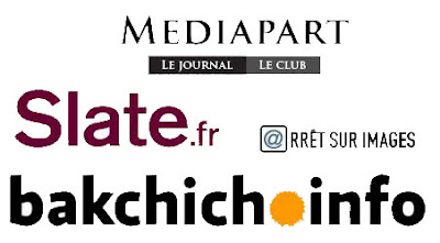logos de mediapart arret sur image bakchich slate