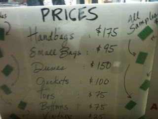 报告:Foley + Corinna Sample Sale (小毛儿团长推荐) - 小毛儿 - 小毛儿的博客