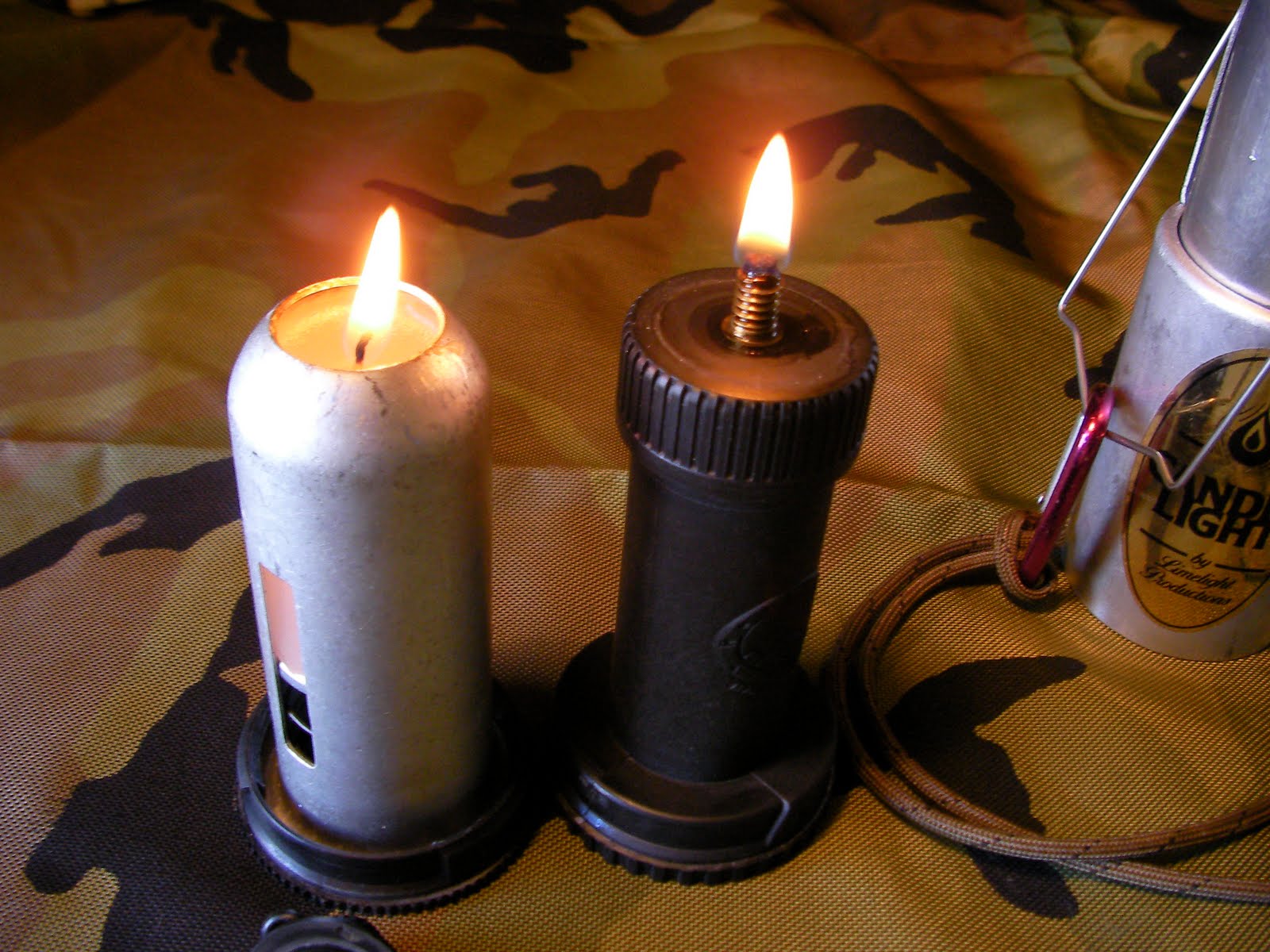 Common Outdoor Skills And Survival CANDLE LANTERS....oil lamp