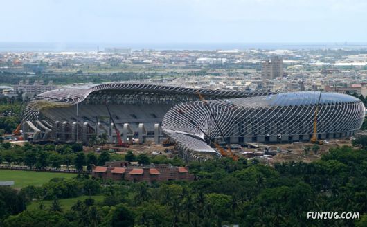 Primeiro estádio com energia solar