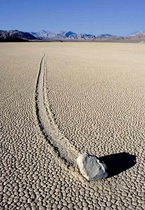 Sailing Stones, as pedras que andam Sailing Stones, as pedras que andam