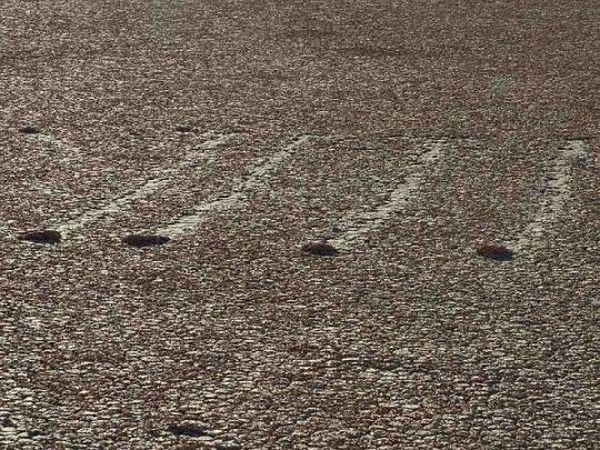 Sailing Stones, as pedras que andam Sailing Stones, as pedras que andam