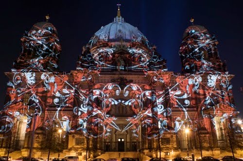Festival das Luzes na Catedral de Berlim Festival das Luzes na Catedral de Berlim